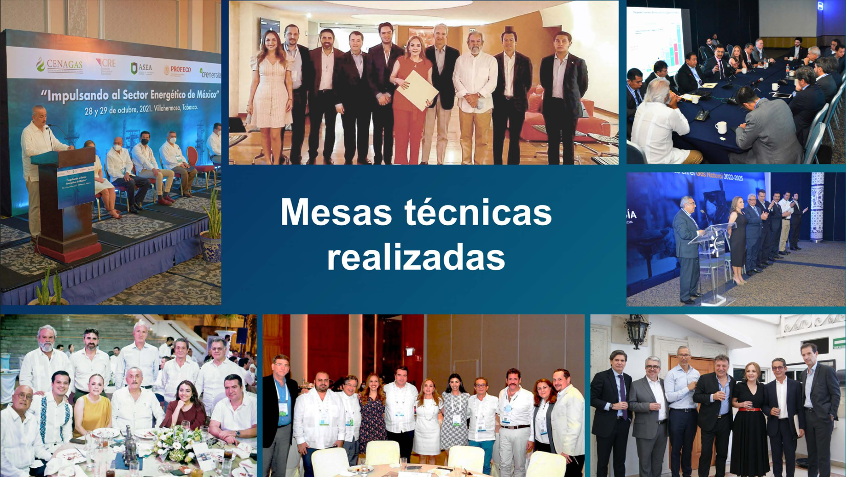 mesas técnicas realizadas